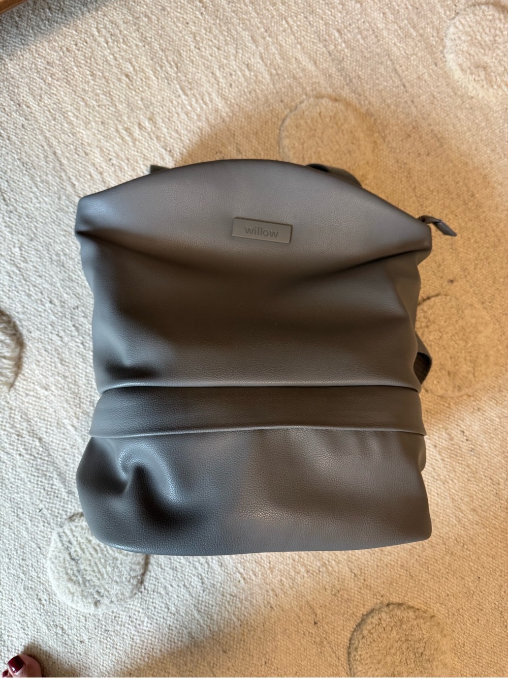 Willow Charcoal Gray Backpack for pump